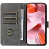 Phonesta Vintage Skin Book Wallet Case hoesje voor Google Pixel 10 / 10 Pro - Blauw 2