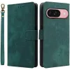 Phonesta Vintage Skin Book Wallet Case hoesje voor Google Pixel 10 / 10 Pro - Groen