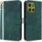 Phonesta Vintage Skin Book Wallet Case hoesje voor Motorola Moto G86 Power - Groen