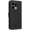 Phonesta Vintage Skin Book Wallet Case hoesje voor Oppo Find X9 - Zwart 6