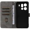 Phonesta Vintage Skin Book Wallet Case hoesje voor Oppo Find X9 Pro - Blauw 2