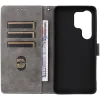 Phonesta Vintage Skin Book Wallet Case hoesje voor Samsung Galaxy S26 Ultra - Blauw 4