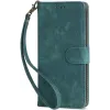 Phonesta Vintage Skin Book Wallet Case hoesje voor Samsung Galaxy S26 Ultra - Groen 6
