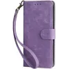Phonesta Vintage Skin Book Wallet Case hoesje voor Samsung Galaxy S26 Ultra - Paars 6