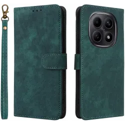 Phonesta Vintage Skin Book Wallet Case hoesje voor Xiaomi Redmi Note 15 4G/5G / Xiaomi Poco M8 - Groen