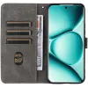 Phonesta Vintage Skin Book Wallet Case hoesje voor Xiaomi Redmi Note 15 Pro 4G - Zwart 1