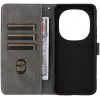 Phonesta Vintage Skin Book Wallet Case hoesje voor Xiaomi Redmi Note 15 Pro 4G - Zwart 4