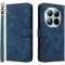 Phonesta Vintage Skin Book Wallet Case hoesje voor Xiaomi Redmi Note 15 Pro 5G - Blauw