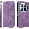Phonesta Vintage Skin Book Wallet Case hoesje voor Xiaomi Redmi Note 15 Pro 5G - Paars 0