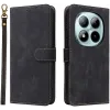 Phonesta Vintage Skin Book Wallet Case hoesje voor Xiaomi Redmi Note 15 Pro 5G - Zwart 0