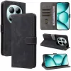 Phonesta Vintage Skin Book Wallet Case hoesje voor Xiaomi Redmi Note 15 Pro 5G - Zwart 8