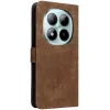 Phonesta Vintage Skin Book Wallet Case hoesje voor Xiaomi Redmi Note 15 Pro 5G - Bruin 7