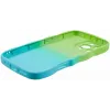 Phonesta Wavy Gradient Silicone Back Cover hoesje voor Apple iPhone 16 Pro - Groen/Blauw 4