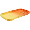 Phonesta Wavy Gradient Silicone Back Cover hoesje voor Apple iPhone 16 Pro Max - Oranje/Geel 4