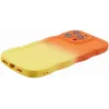 Phonesta Wavy Gradient Silicone Back Cover hoesje voor Apple iPhone 16 Pro Max - Oranje/Geel 5