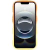 Phonesta Wavy Gradient Silicone Back Cover hoesje voor Apple iPhone 17e/16e - Oranje/Geel 3