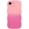 Phonesta Wavy Gradient Silicone Back Cover hoesje voor Apple iPhone 17e/16e - Roze