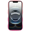 Phonesta Wavy Gradient Silicone Back Cover hoesje voor Apple iPhone 17e/16e - Roze 3