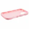 Phonesta Wavy Silicone Back Cover hoesje voor Apple iPhone 16 Pro - Roze 4