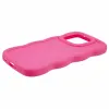 Phonesta Wavy Silicone Back Cover hoesje voor Xiaomi 14T - Hot Pink 5