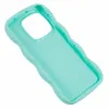 Phonesta Wavy Silicone Back Cover hoesje voor Xiaomi 14T - Mintgroen 4