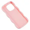 Phonesta Wavy Silicone Back Cover hoesje voor Xiaomi 14T - Roze 4