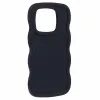 Phonesta Wavy Silicone Back Cover hoesje voor Xiaomi 14T - Zwart 3