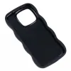 Phonesta Wavy Silicone Back Cover hoesje voor Xiaomi 14T - Zwart 4