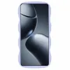 Phonesta Wavy Silicone Back Cover hoesje voor Xiaomi 14T Pro - Paars 2