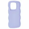 Phonesta Wavy Silicone Back Cover hoesje voor Xiaomi 14T Pro - Paars 3