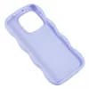 Phonesta Wavy Silicone Back Cover hoesje voor Xiaomi 14T Pro - Paars 4