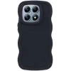 Phonesta Wavy Silicone Back Cover hoesje voor Xiaomi 14T Pro - Zwart
