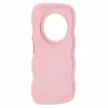 Phonesta Wavy Silicone Back Cover hoesje voor Xiaomi Redmi 14C / Xiaomi Poco C75 - Roze 3