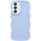 Phonesta Wavy Silicone Back Cover hoesje voor Samsung Galaxy A16 - Paars