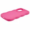 Phonesta Wavy Silicone Back Cover hoesje voor Samsung Galaxy A36/A56 - Hot Pink 5