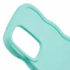 Phonesta Wavy Silicone Back Cover hoesje voor Samsung Galaxy A36/A56 - Mintgroen 6