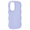 Phonesta Wavy Silicone Back Cover hoesje voor Samsung Galaxy A36/A56 - Paars 3