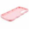 Phonesta Wavy Silicone Back Cover hoesje voor Samsung Galaxy S24 FE - Roze 5