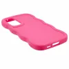 Phonesta Wavy Silicone Back Cover hoesje voor Samsung Galaxy S25/S24 - Hot Pink 4