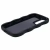 Phonesta Wavy Silicone Back Cover hoesje voor Samsung Galaxy S25 Plus/S24 Plus - Zwart 5