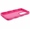 Phonesta Wavy Silicone Back Cover hoesje voor Samsung Galaxy S25 Ultra - Hot Pink 4
