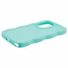 Phonesta Wavy Silicone Back Cover hoesje voor Samsung Galaxy S25 Ultra - Mintgroen 5