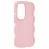 Phonesta Wavy Silicone Back Cover hoesje voor Samsung Galaxy S25 Ultra - Roze 3