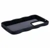 Phonesta Wavy Silicone Back Cover hoesje voor Samsung Galaxy S25 Ultra - Zwart 4