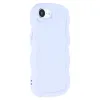 Phonesta Wavy Silicone Back Cover hoesje voor Apple iPhone 17e/16e - Paars 2