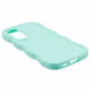 Phonesta Wavy Silicone Back Cover hoesje voor Samsung Galaxy A15 4G/5G - Mintgroen 4