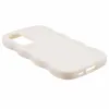 Phonesta Wavy Silicone Back Cover hoesje voor Samsung Galaxy A35 - Beige 4