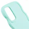 Phonesta Wavy Silicone Back Cover hoesje voor Samsung Galaxy A55 - Mintgroen 6