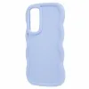 Phonesta Wavy Silicone Back Cover hoesje voor Samsung Galaxy A55 - Paars 3