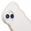 Phonesta Wavy Silicone Back Cover hoesje voor Apple iPhone 15 - Beige 6